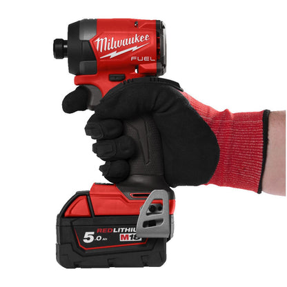 Milwaukee M18FID3-0 18V Fuel Brushless 1/4" Impact Driver with 1 x 2.0Ah Battery & Charger
