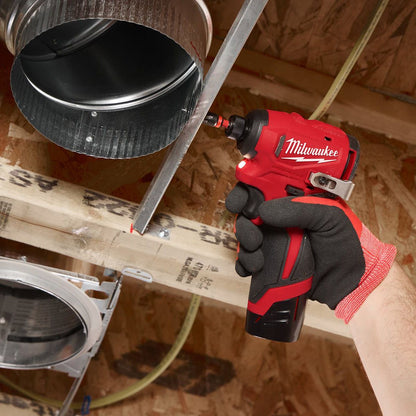Milwaukee M12BLIDRC-0 12V Brushless Compact Impact Driver with 1 x 2.0Ah Battery Charger & Bag