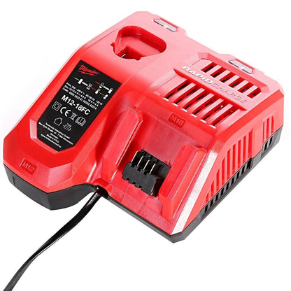 Milwaukee M18ONEID3-0X 18V Fuel One-Key Brushless 1/4" Impact Driver with 1 x 5.0Ah Battery Charger & Empty Tool Box (Without Inlay)